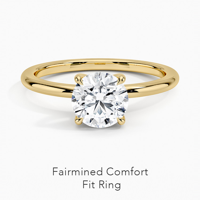 Fairmined Comfort Fit Ring