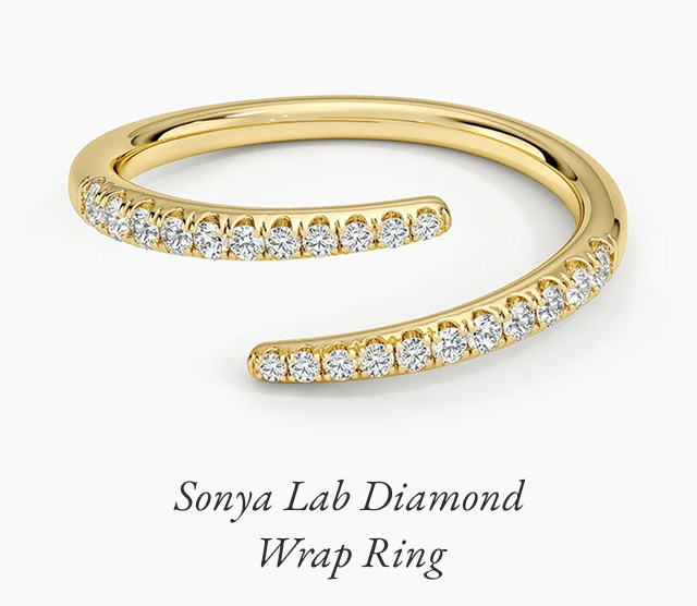 Sonya Lab Diamond Wrap Ring 