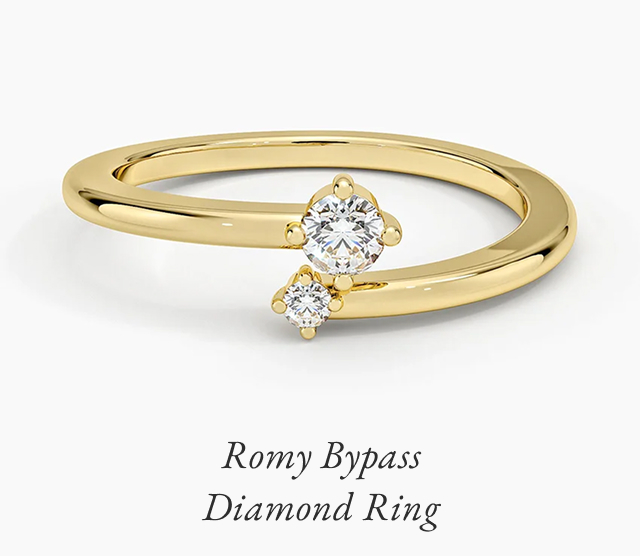 Romy Bypass Diamond Ring