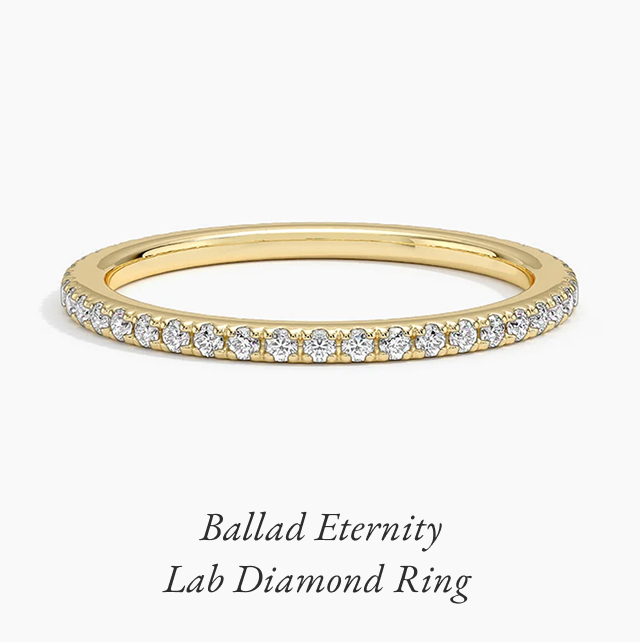 Ballad Eternity Lab Diamond Ring
