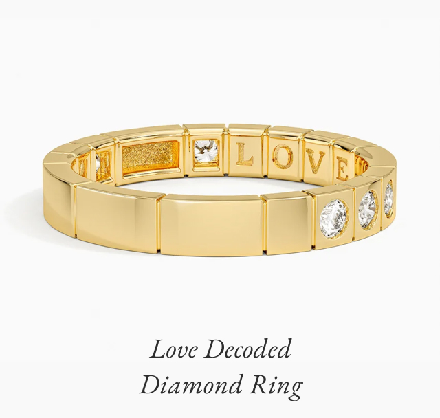Love Decoded Diamond Ring