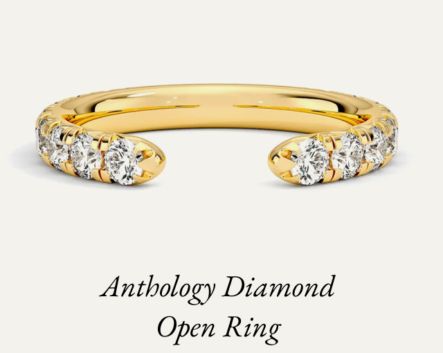 Anthology Diamond Open Ring