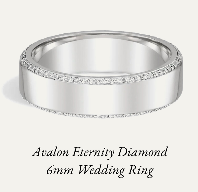 Avalon Eternity Diamond 6mm Ring