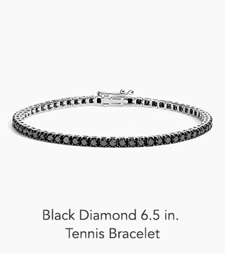 Black Diamond 6.5 in. Tennis Bracelet