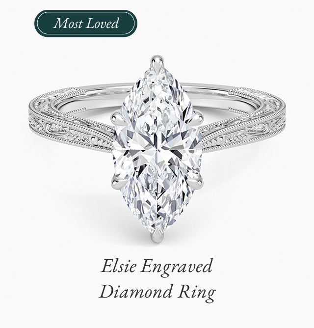Elsie Engraved Ring