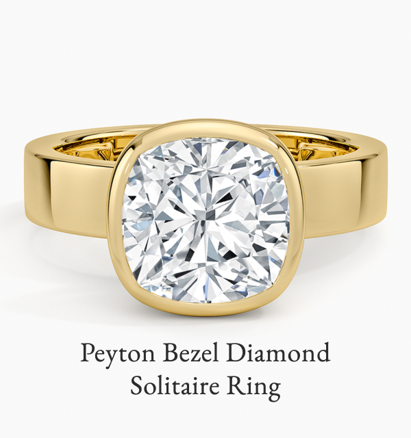 Peyton Bezel Diamond Solitaire Ring