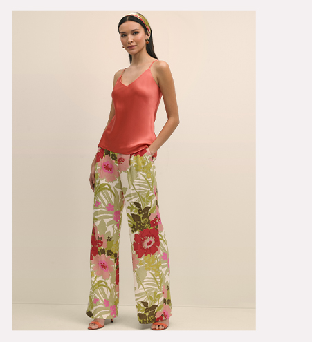 Floral Trousers