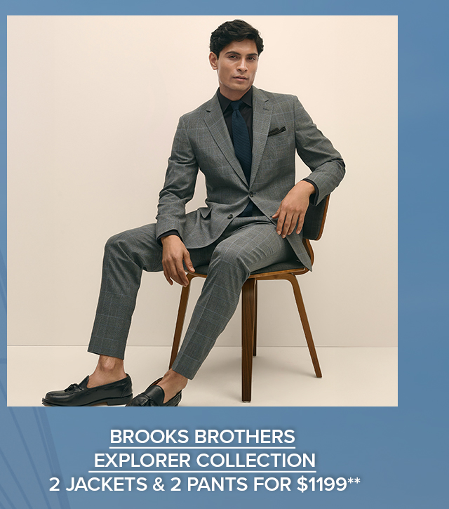 Brooks Brothers Explorer Collection 2 Jackets and 2 Pants for $1199