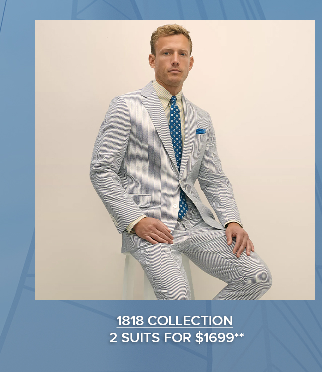 1818 Collection 2 Suits for $1699