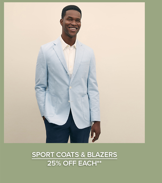Sport Coats and Blazers