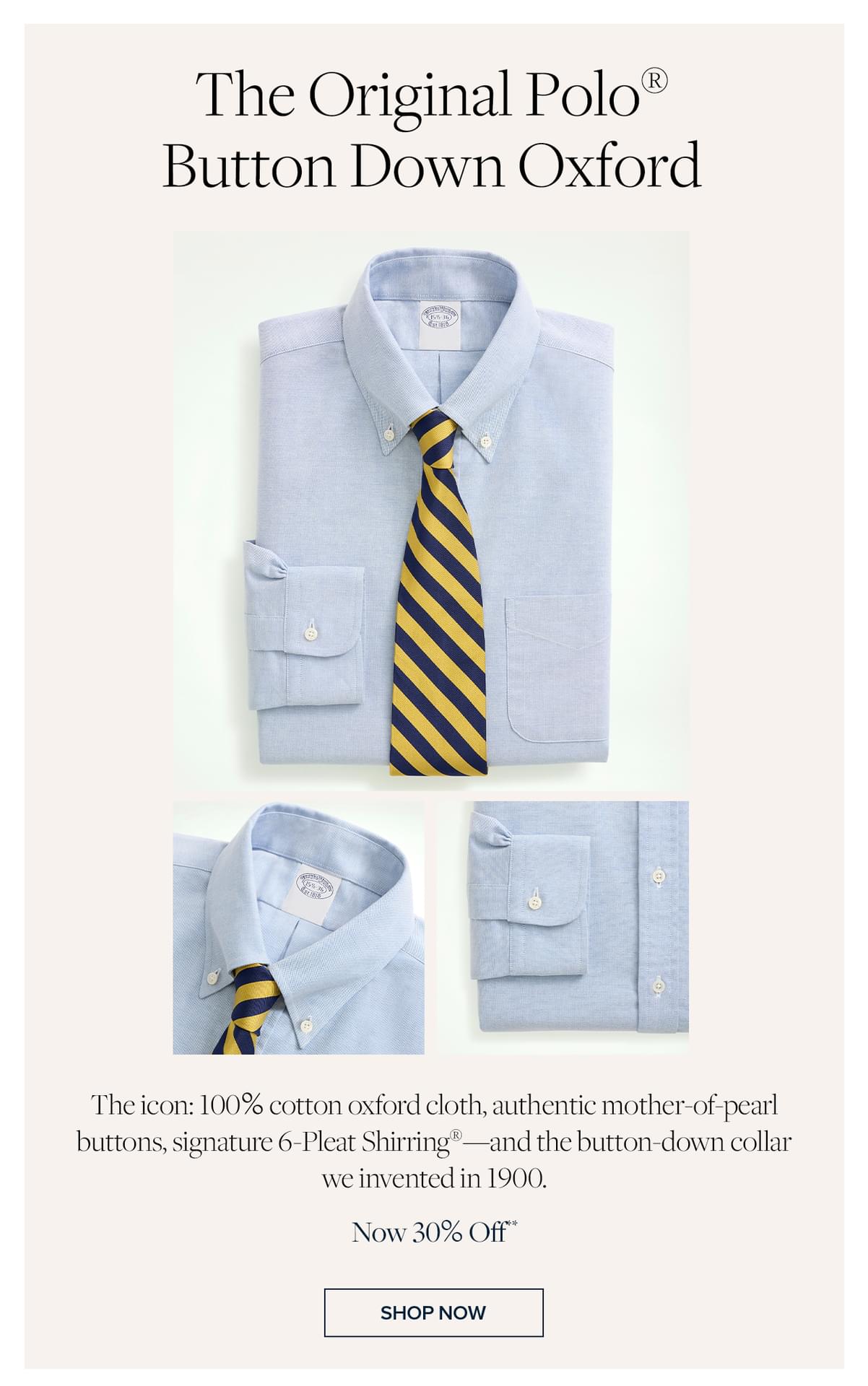 The Original Polo Button Down Oxford Now 30% Off Shop Now