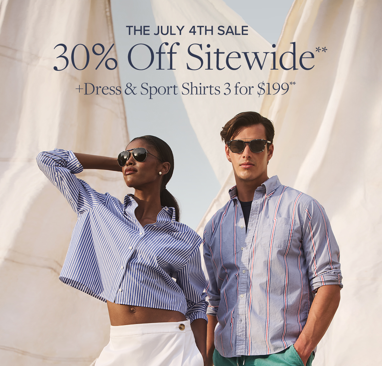 The July 4th Sale Your Leg Up From everyday Advantage Chino pants to dressed-up pairs you'll feel as good as you look. Enjoy 30% Off
