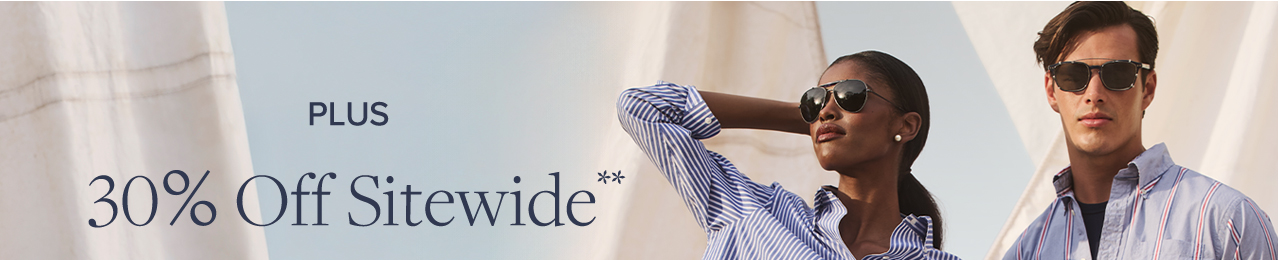 Plus 30% Off Sitewide