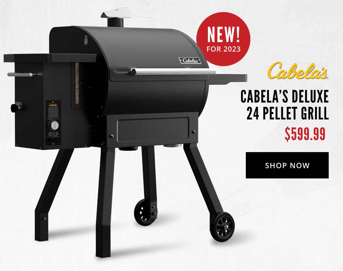 Cabela's wood hotsell pellet grill