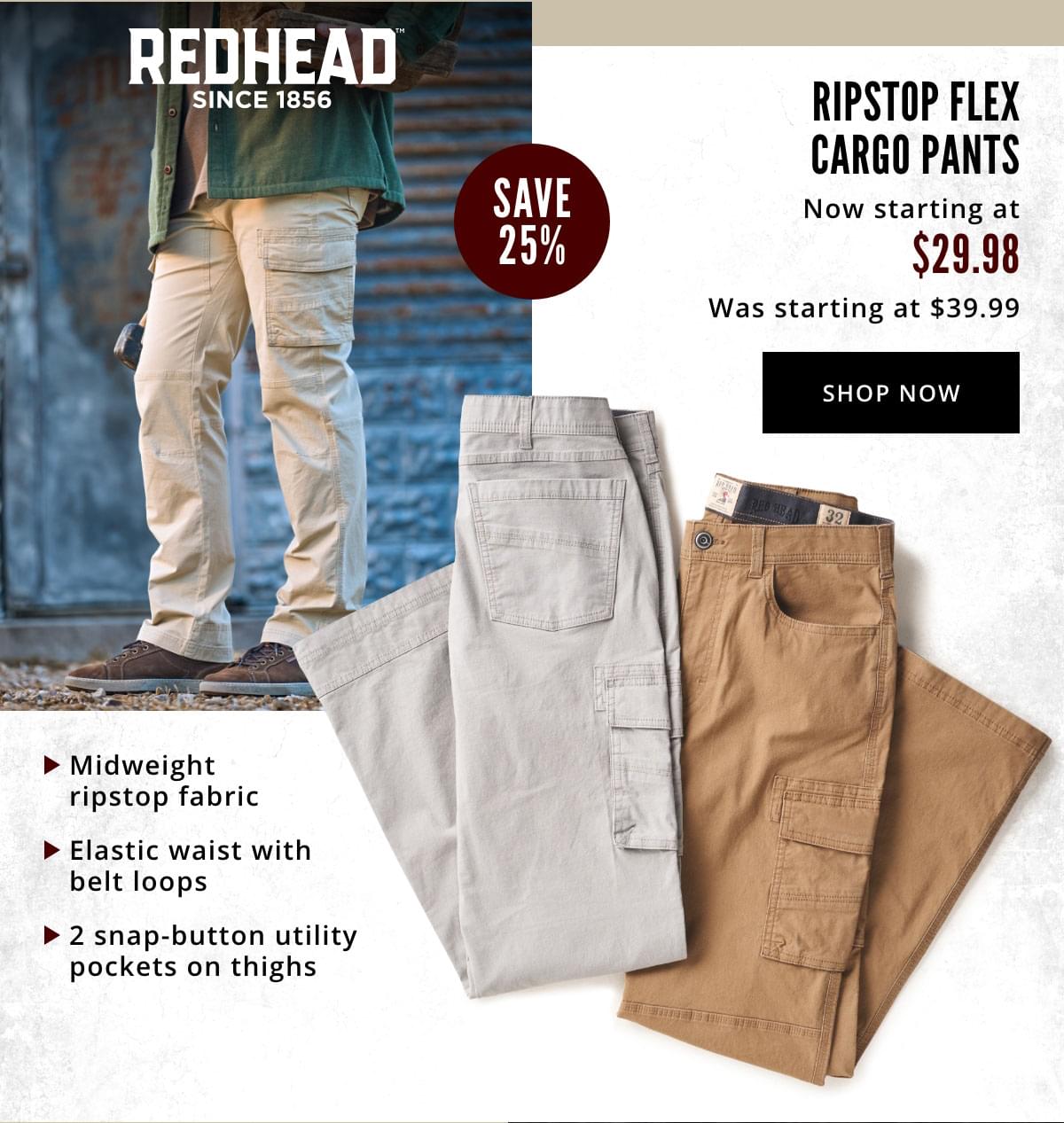 RedHead Ripstop Cargo Pants for Men