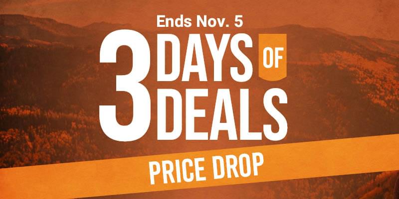 PRICE DROP | 3 Days of Deals - Ends Nov. 5