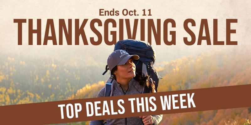 Thanksgiving Sale - Top Deals this Week - Ends Oct. 11