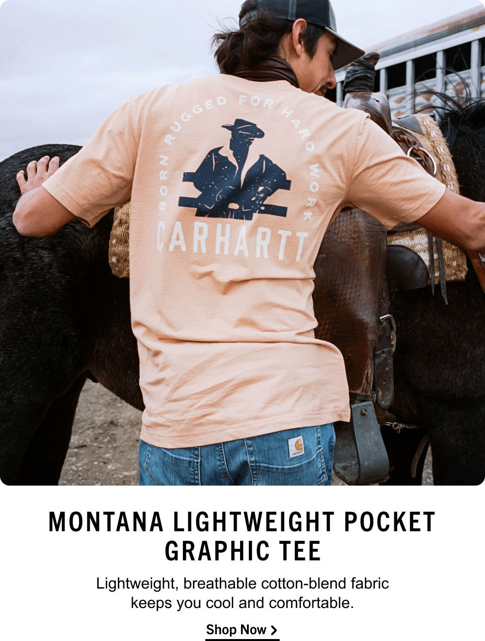 MONTANA LIGHTWEIGHT POCKET GRAPHIC TEE