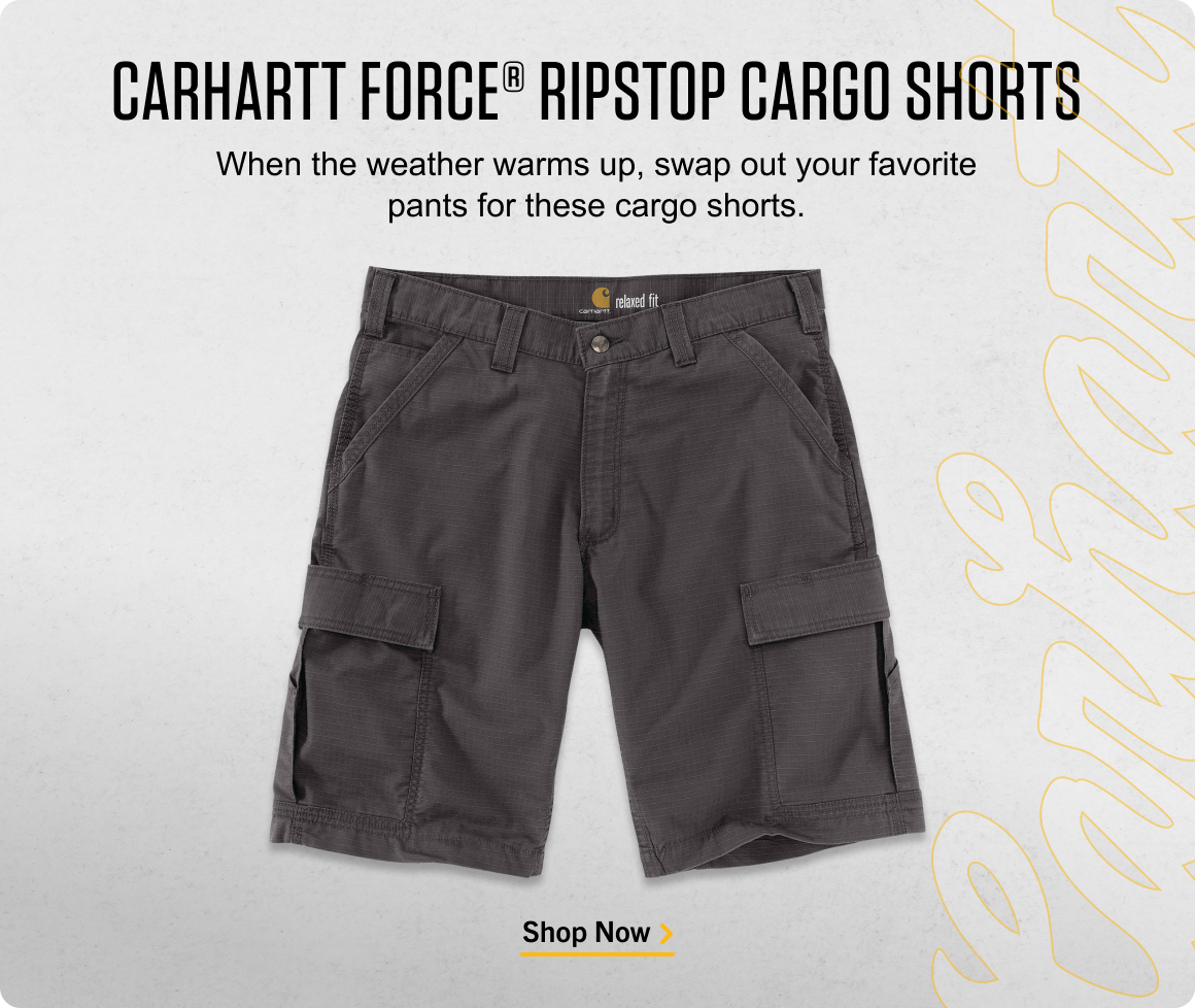 CARHARTT FORCE® RIPSTOP CARGO SHORTS