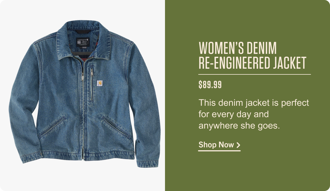 WOMEN’S DENIM RE-ENGINEERED JACKET