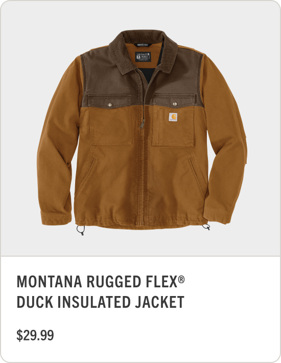 MONTANA RUGGED FLEX® DUCK INSULATED JACKET