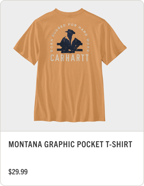 MONTANA GRAPHIC POCKET T-SHIRT