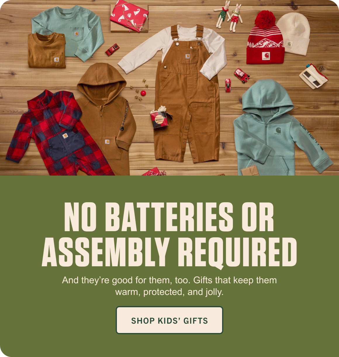 - NO BATTERIES OR ASSEMBLY REQUIRED SHOP KIDS' GIFTS