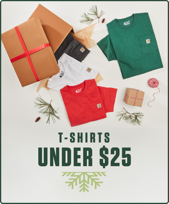 T-SHIRTS UNDER $25