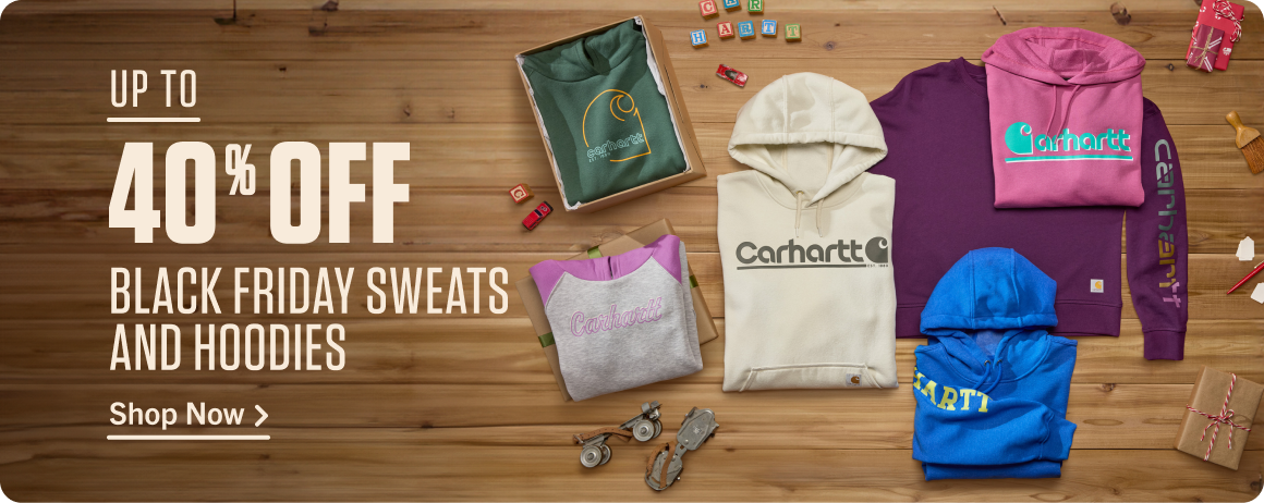 40% OFF SWEATS AND HOODIES