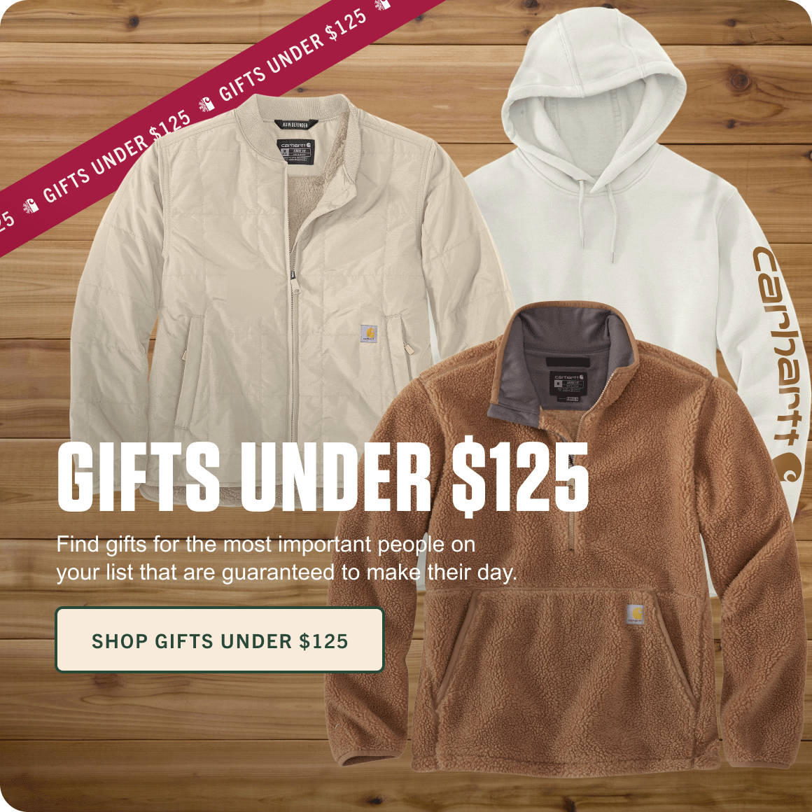 SHOP GIFTS UNDER $125