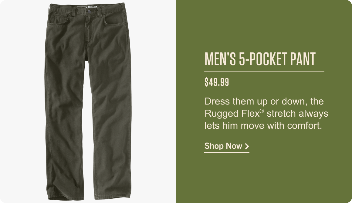 MEN’S 5-POCKET PANT