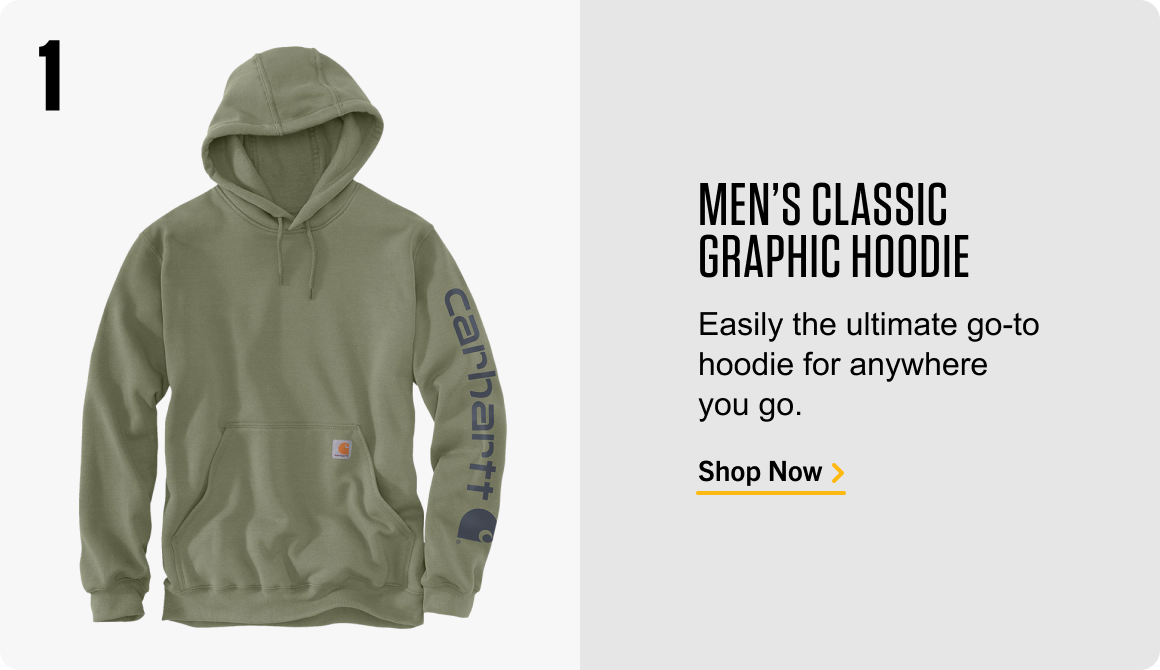 MEN’S CLASSIC GRAPHIC HOODIE