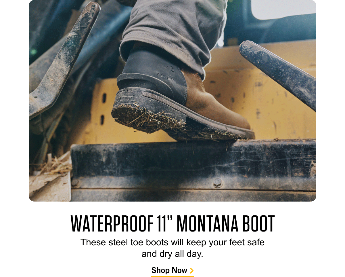 WATERPROOF 11 inch MONTANA BOOT