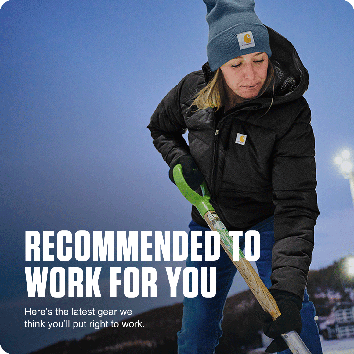 RECOMMENDED TO WORK FOR YOU 