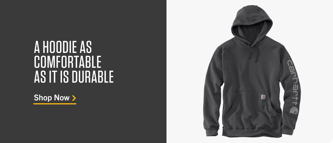 A HOODIE AS COMFORTABLE AS IT IS DURABLE