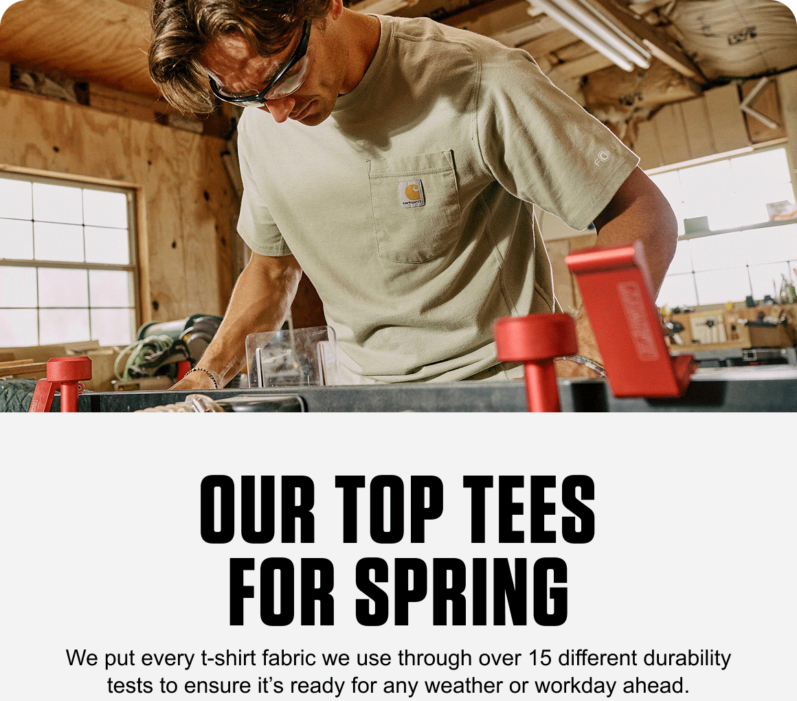 OUR TOP TEES FOR SPRING