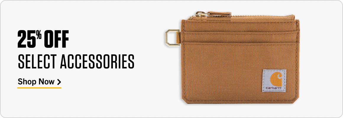 25% OFF SELECT ACCESSORIES