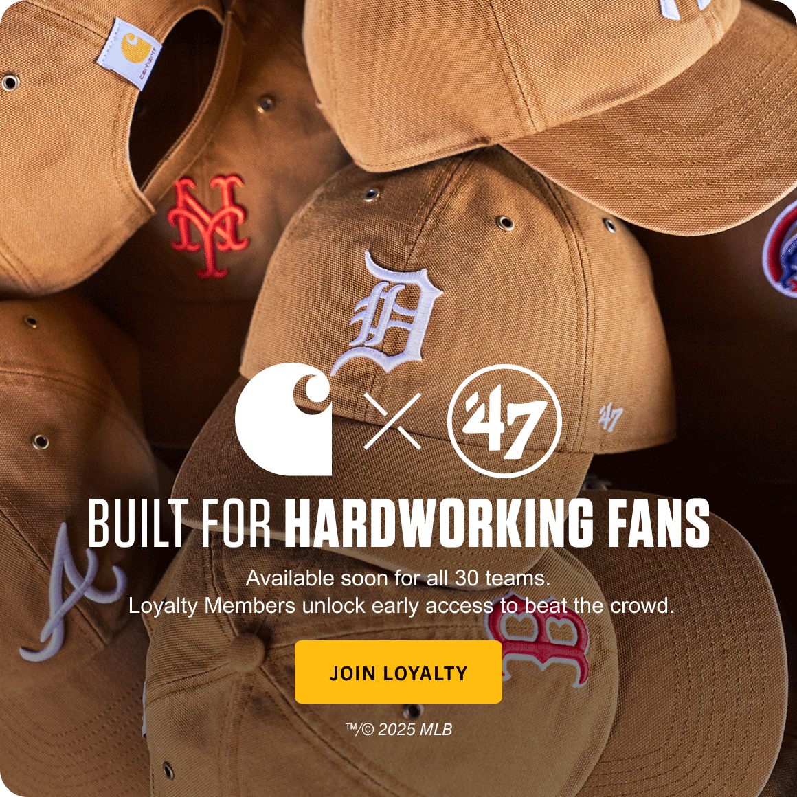 BUILT FOR HARDWORKING FANS