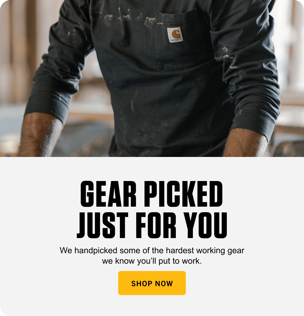GEAR PICKED JUST FOR YOU