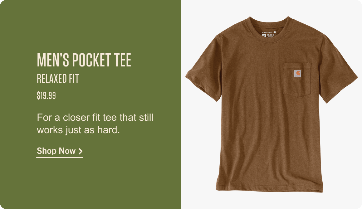 MEN’S POCKET TEE RELAXED FIT