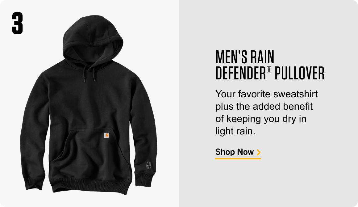 MEN’S RAIN DEFENDER® PULLOVER