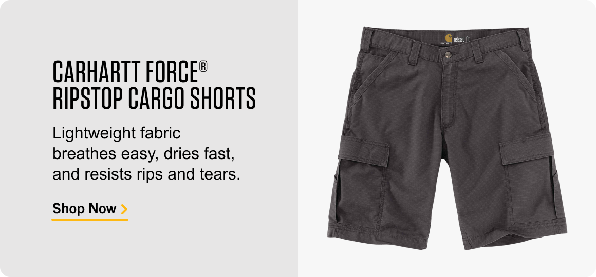 CARHARTT FORCE® RIPSTOP CARGO SHORTS