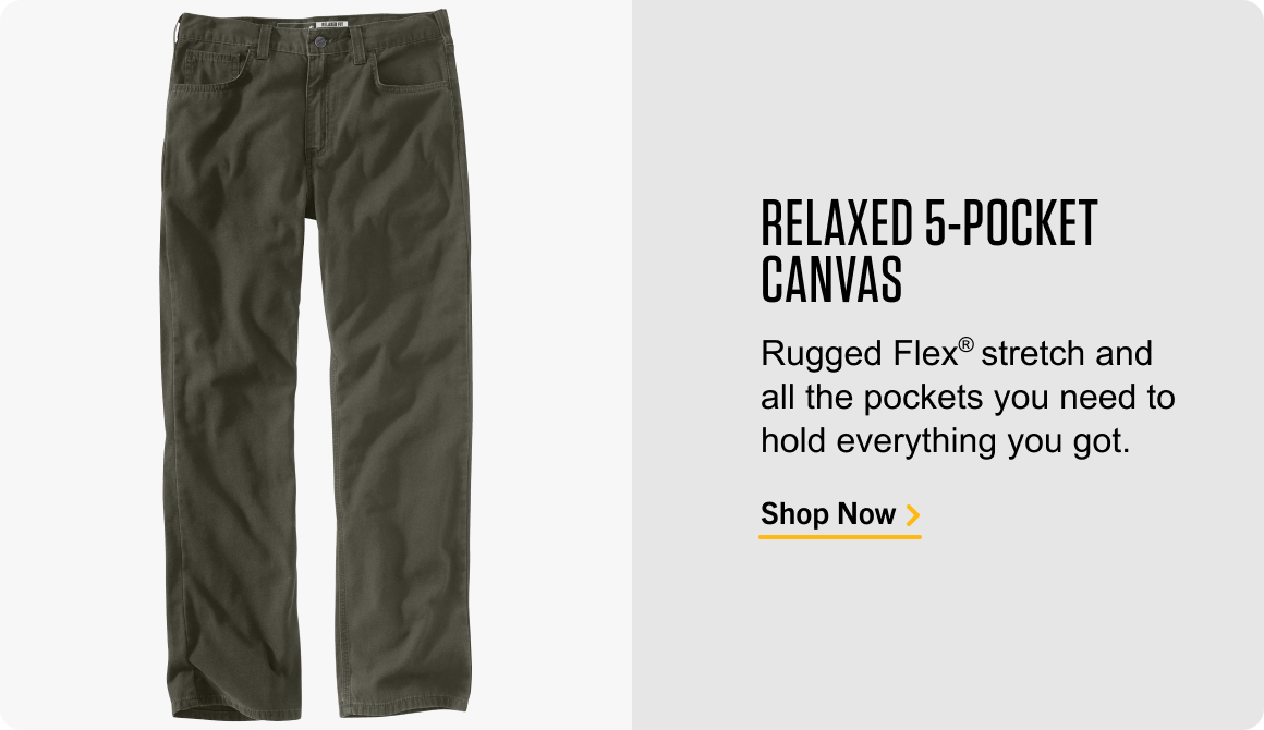 RELAXED 5-POCKET CANVAS