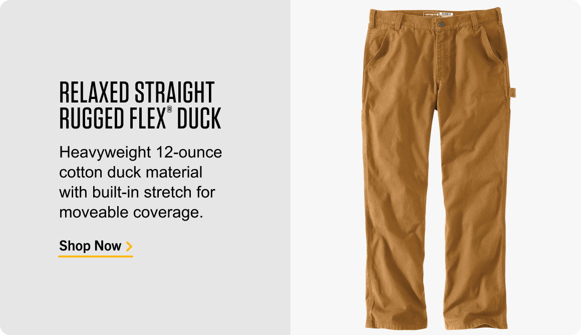 RELAXED STRAIGHT RUGGED FLEX® DUCK