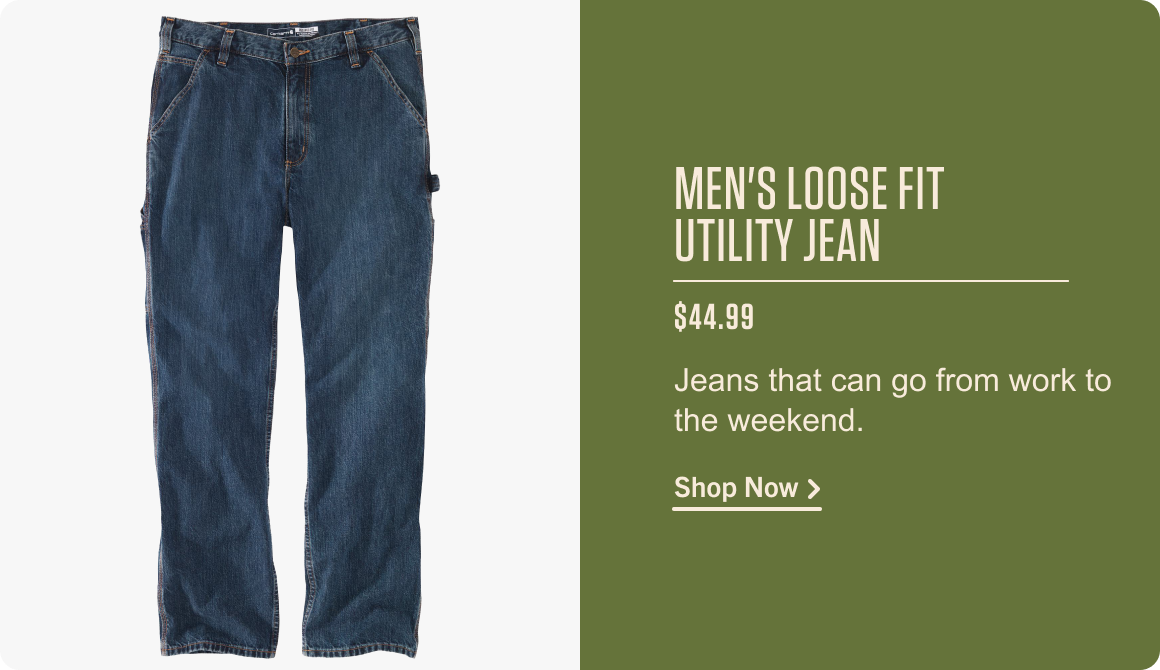 MEN'S LOOSE FIT UTILITY JEAN