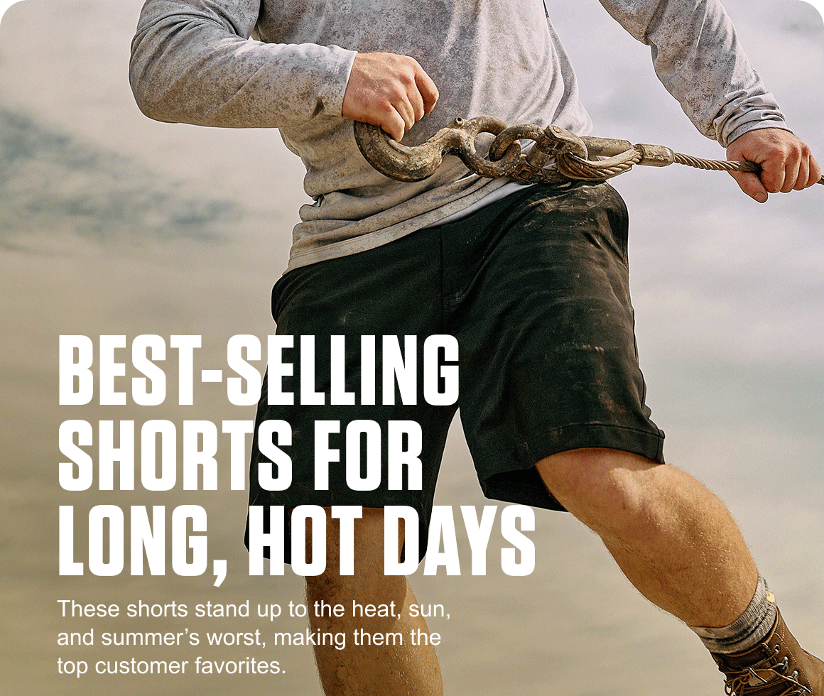 BEST-SELLING SHORTS FOR LONG, HOT DAYS
