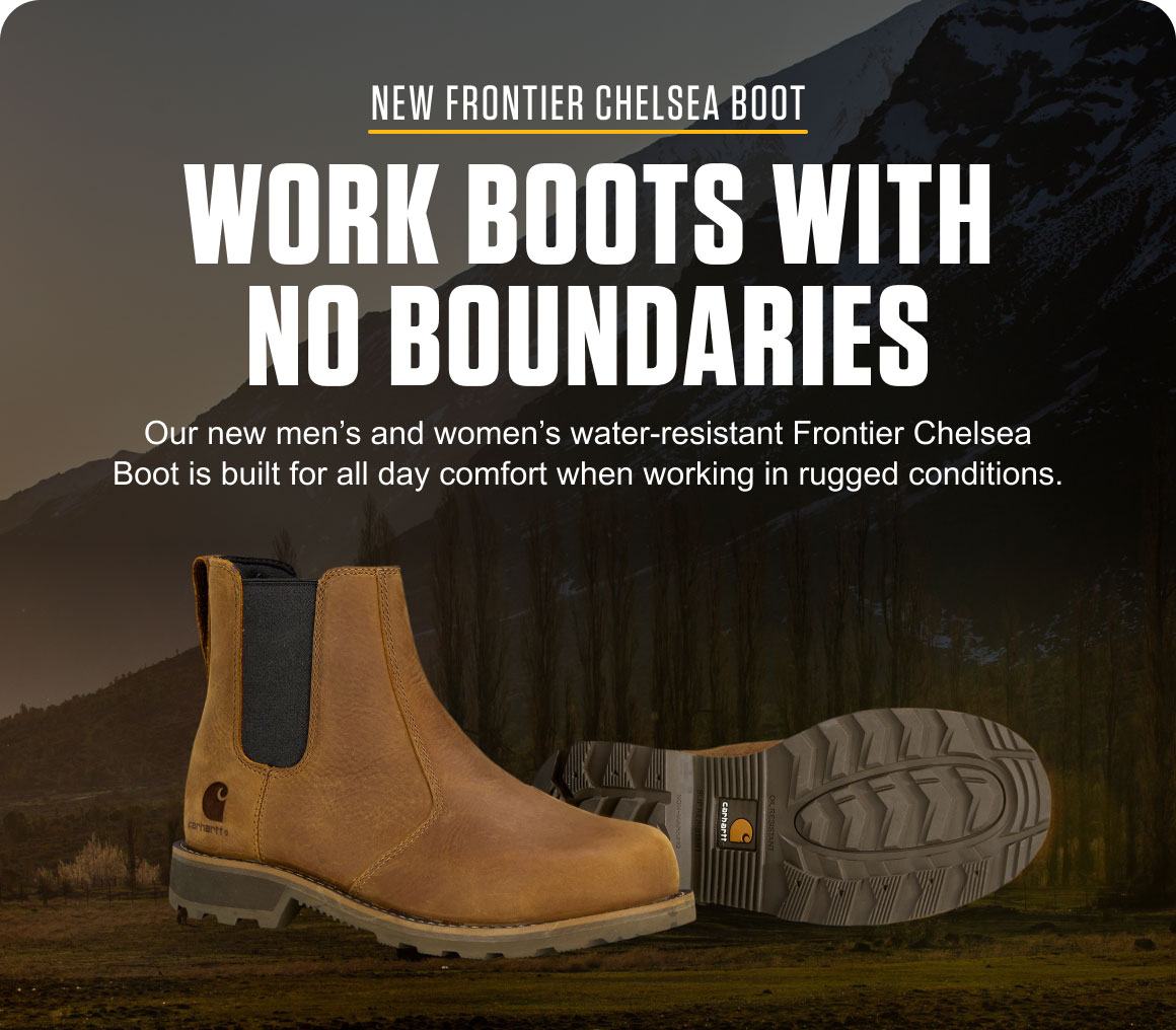 WORK BOOTS WITH NO BOUNDARIES