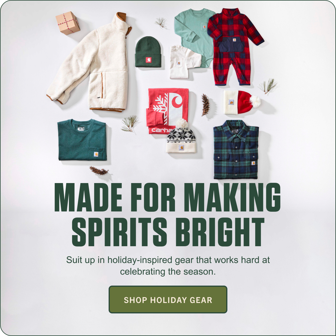 SHOP HOLIDAY GEAR