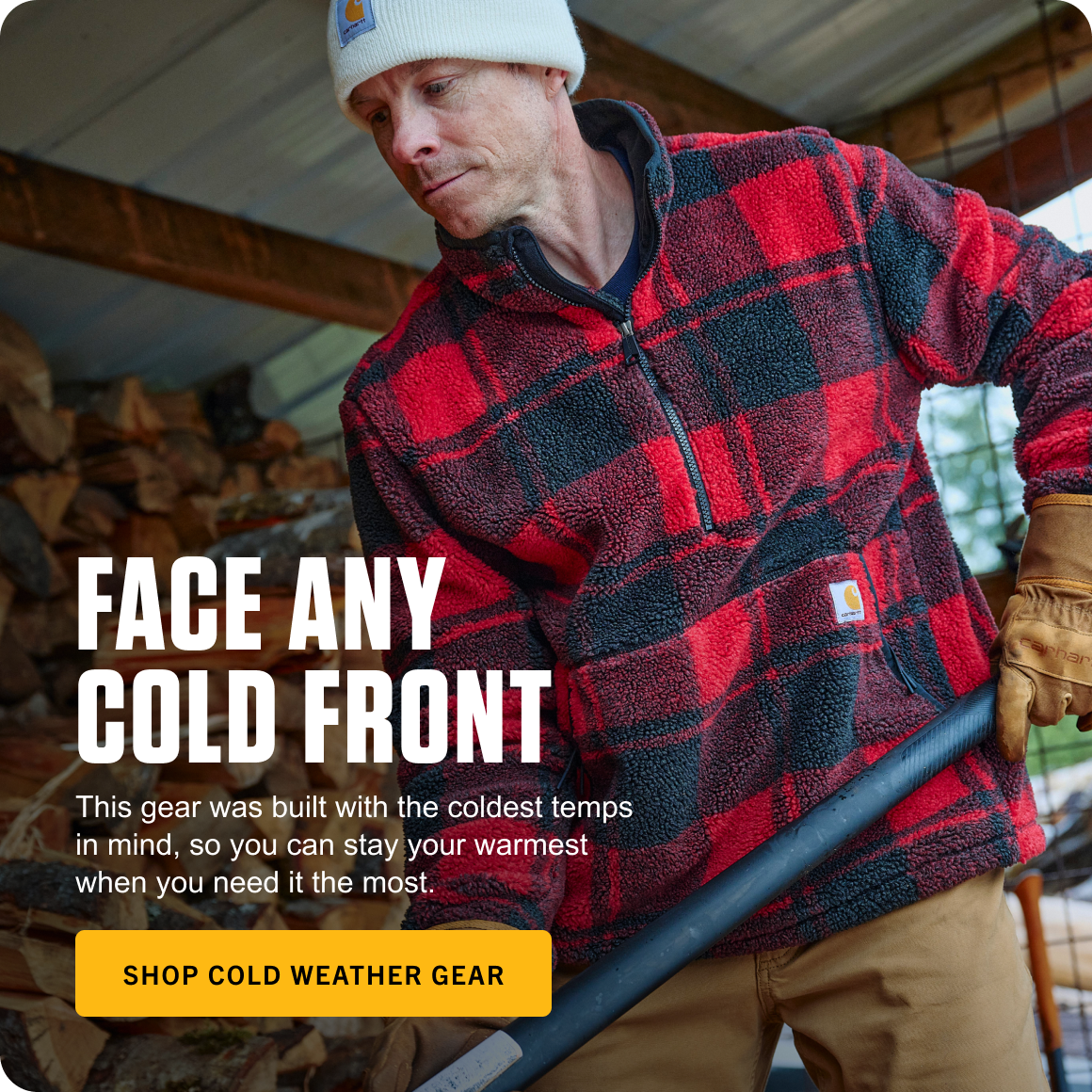 SHOP COLD WEATHER GEAR