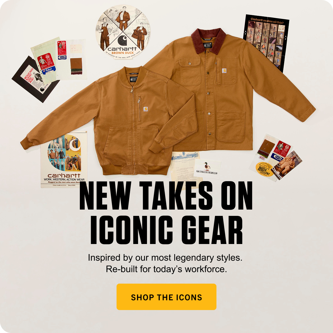 NEW TAKES ON ICONIC GEAR